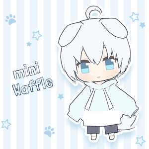 オリジナル3Dアバター「miniわふる」 VRCHAT　VRM 