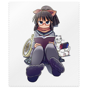 暇劇、柊りん（冬制服Ａ：メガネ拭き）