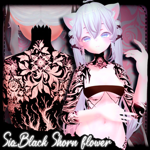 Black Shorn Flower para Sio