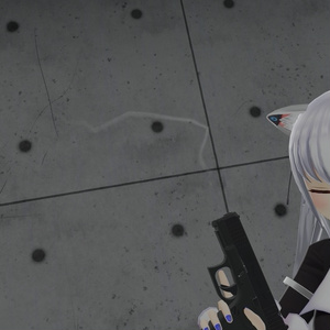 [VRChat想定]マズルスモーク(銃口からのぼる煙)