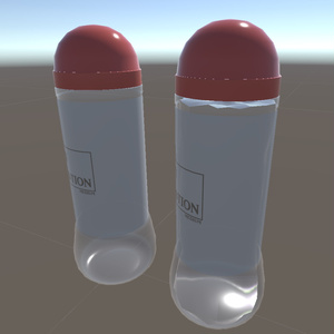 [VRChat可]適当な話の流れで生まれたドレッシングボトル