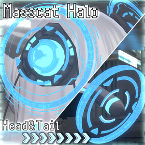 [Free] Mass_Head/Tail halo -ますきゃっと6歳/のらきゃっと8歳記念配布-