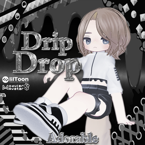 【VRChat】Drip♡Drop【シィ・まめふれんず・えも研素体対応】