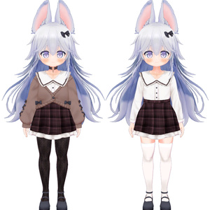 オリジナル3Dモデル 菫(Sumire) 缩略图 2