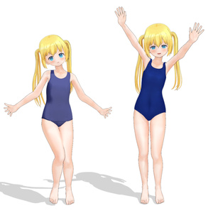 フリー素材3Dモデル「クロエ」 LO1126/1136 ベースモデル 缩略图 7