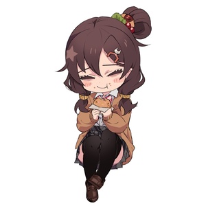 砕彩ちゃん アクリルキーホルダー①