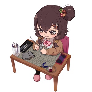 砕彩ちゃん アクリルキーホルダー②