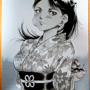 サイン色紙B『よむ』 - pixiv WAEN GALLERY - BOOTH