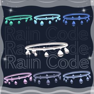 【無料/free】Rain Code（ヘイロー/フェイス/チョーカー/ふきだし） 缩略图 4