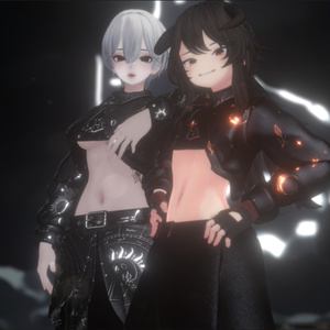 【20アバター対応】「Velo di Notte」オリジナル3Dモデル 缩略图 6