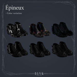 【20アバター対応】「Épineux」＆「M.Bouclee」オリジナル3Dモデル 缩略图 8