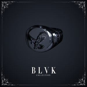 「BLVK S4 Ring Set」オリジナル3Dモデル 缩略图 3