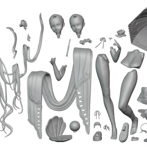 勝利の女神 NIKKE ブラン 白兎の内側ver. ガレージキット塗装済完成品 勝利の女神 NIKKE ブラン 白兎の内側ver. ガレージキット塗装済完成品