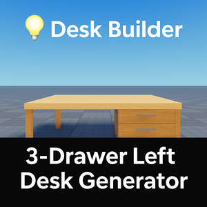 DeskBuilder Plugin（デスクビルダー・プラグイン） – モデル付き for Roblox Studio