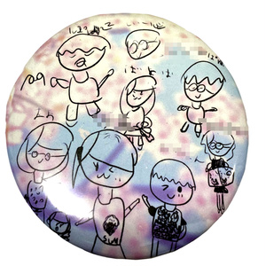 オリジナル缶バッジ作ります(58mm)