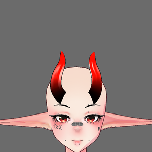 Vroid demon horns