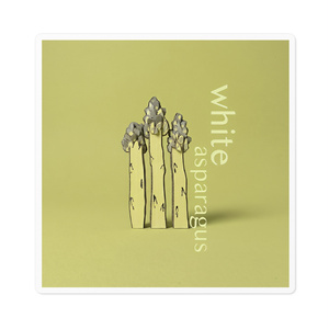 Asparagus craft illustration
