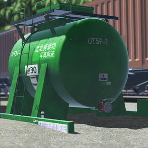 【3Dモデル】UT5F形コンテナ 缩略图 2