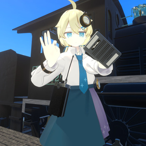【VRChat想定/MA】国鉄乗務員無線機セット 缩略图 4