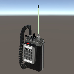 【VRChat想定/MA】国鉄乗務員無線機セット 缩略图 6