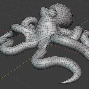3Dのたこ