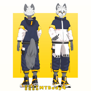 アクセルくん/Axel/ VRChat Avatar 3D Model 缩略图 3