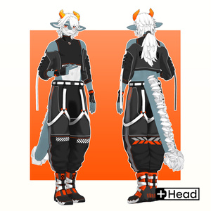シャオレイくん/Xiaolei/ VRChat Avatar 3D Model 缩略图 2