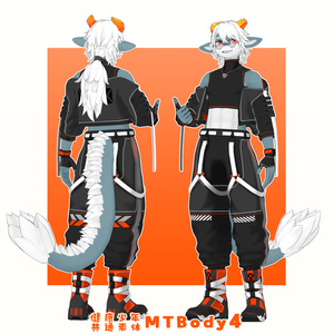 シャオレイくん/Xiaolei/ VRChat Avatar 3D Model 缩略图 3