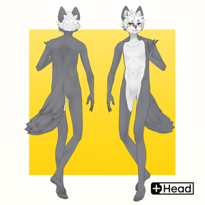 アクセルくん服無しver/Naked Axel/ VRChat Avatar 3D Model 缩略图 2