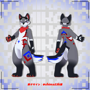 リベオスくん/LIBEOS/ VRChat Avatar 3D Model 缩略图 3