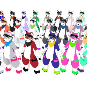 リベオスくん/LIBEOS/ VRChat Avatar 3D Model 缩略图 13