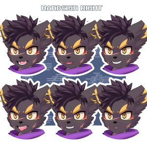 ツキカゲくん/TSUKIKAGE/ VRChat Avatar 3D Model 缩略图 5