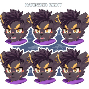 ツキカゲくん/TSUKIKAGE/ VRChat Avatar 3D Model 缩略图 6