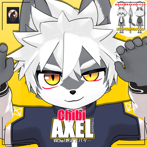 ちびアクセルくん/Chibi Axel/ VRChat Avatar 3D Model
