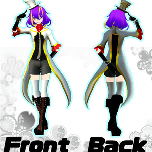 オリジナル３Dモデル「ガンギマリ子」ver1.1 缩略图 2