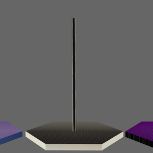 無料 ! ポールダンス【VRChat用】 I  [FREE] Hex Pole 