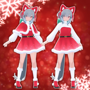 【10アバター対応】クリスマスドレス2024【衣装】 缩略图 4