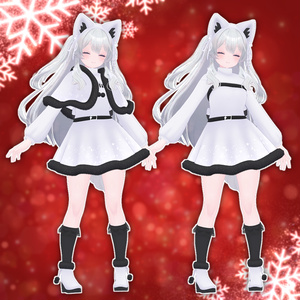 【10アバター対応】クリスマスドレス2024【衣装】 缩略图 13