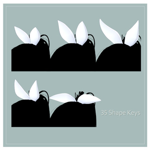 【全12種】Rabbit Ribbon【アクセサリー】 缩略图 2