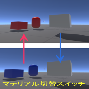 ワールド用　マテリアル切り替えスイッチ
