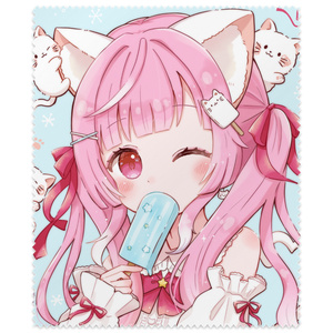 猫カフェ♡眼鏡拭き