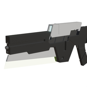 【Blender】小型ビームライフル 3Dモデル