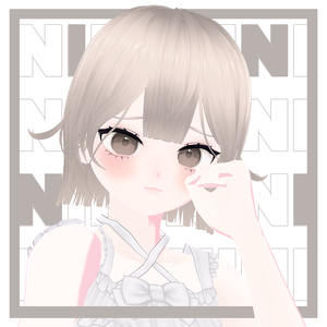 【VRoidVRMモデル】NINI [3D MODEL]