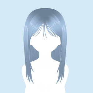 【Vroid】Straight hair ストレートヘア
