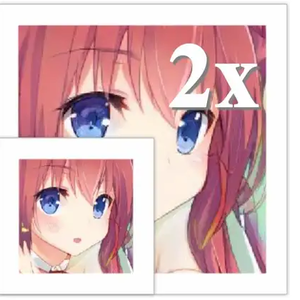 Waifu2x - AI Image Magnifier
