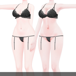 【ラムネ/Ramune】 make up+body texture+face idle 缩略图 5