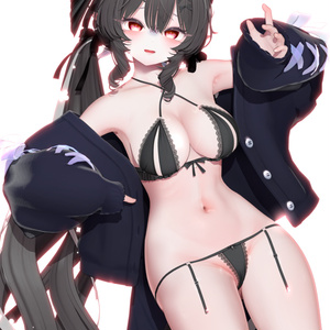 【ラムネ/Ramune】 make up+body texture+face idle 缩略图 6