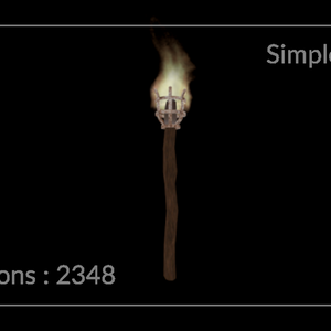 【VRChat想定】Simple Torch
