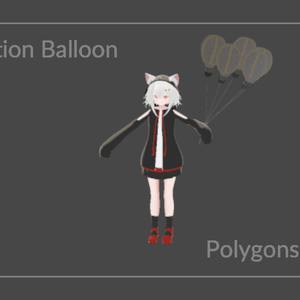 【VRChat想定】Animation Balloon