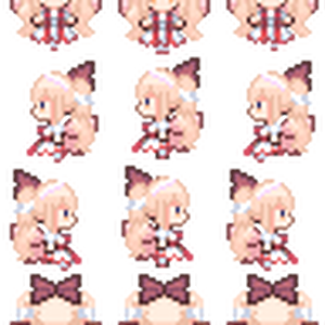 アミャダちゃんレネちゃんアバター